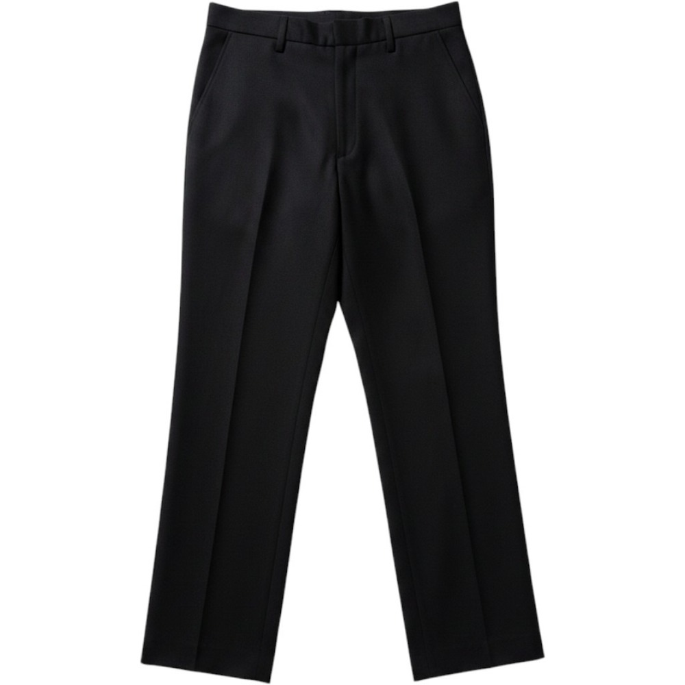 DAKS London Trousers 29x28 Black Frogmouth Pockets Vintage 70s British Tailoring